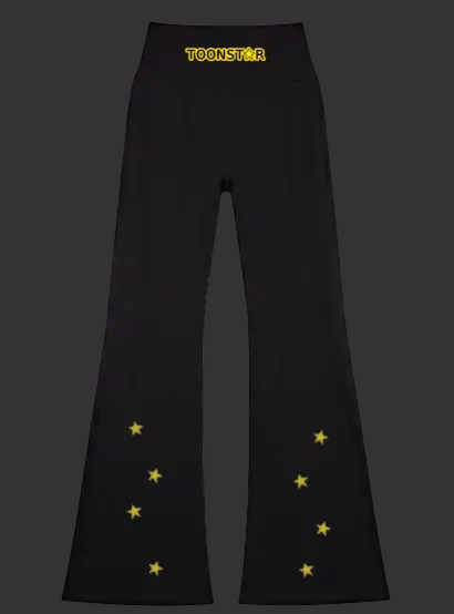Toonstar High-Waisted Flare Leggings