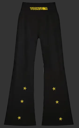 Toonstar High-Waisted Flare Leggings