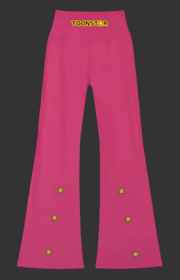 Toonstar High-Waisted Flare Leggings